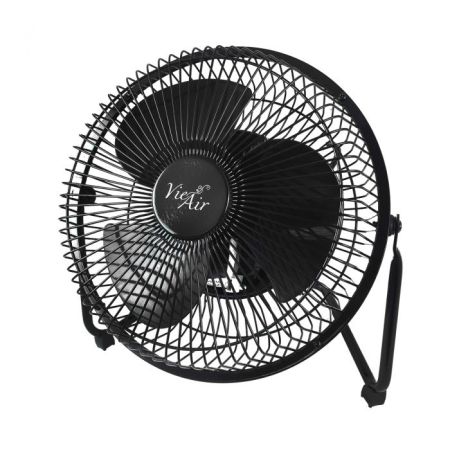 Vie Air 8" High Velocity Metal Desk and Floor Fan