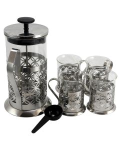Mr Coffee Trellise 5 Piece Coffee Press Set