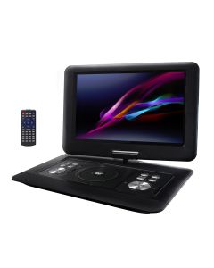 Trexonic 14.1" Portable DVD Player with TFT-LCD Screen and USB/SD/AV Inputs