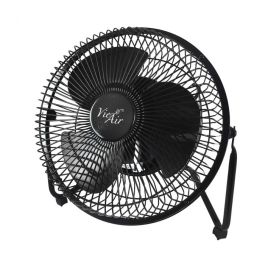 Vie Air 8" High Velocity Metal Desk and Floor Fan